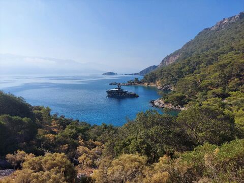Playas de Turquía a las que sólo se puede llegar en barco