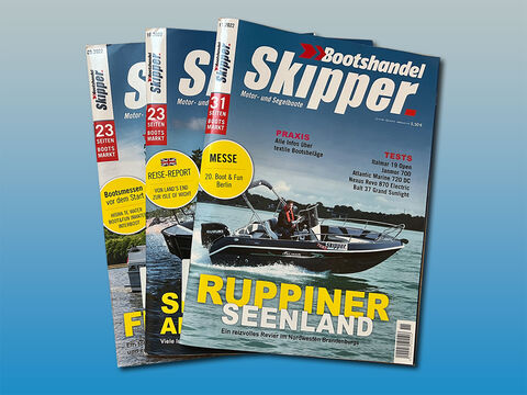 Mercado de barcos en la revista "Skipper Bootshandel"