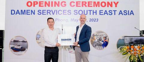 Damen Shipyards abre un nuevo centro de servicios en Vietnam
